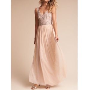 Anthro BHLDN Sterling Dress Oyster NWOT - Size 8